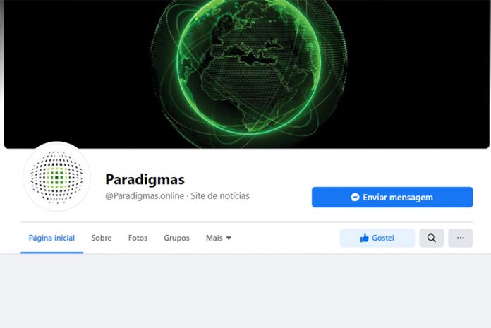 Página do Paradigmas no Facebook