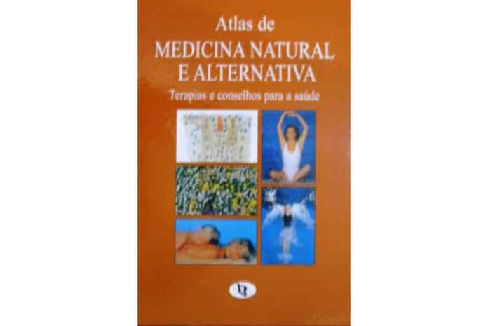 Capa do livro: «Atlas de Medicina Natural e Alternativa»