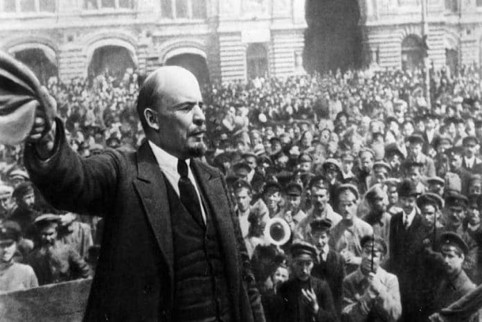 Lenine na Revolução Bolchevista