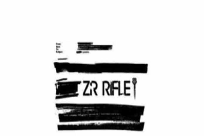 Documento relativo ao Projecto ZR/RIFLE, borrado para não poder ser lido