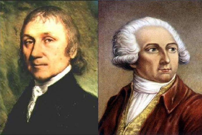 Joseph Priestley e Antoine Lavoisier